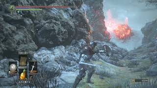 【ダークソウル３】雪の山道を散策【初見プレイ#2】