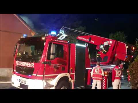 Wohnhausbrand in Ingelbach (VG Altenkirchen Ww.) 18. Juli 2020