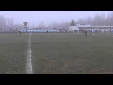 Michał Szeremet uderzony przez kibica Zagłębie Piechcin - Burza NWW