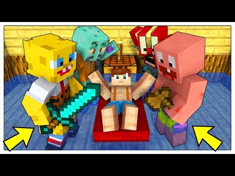 LUCA È STATO RAPITO DA SPONGEBOB! - Minecraft ITA