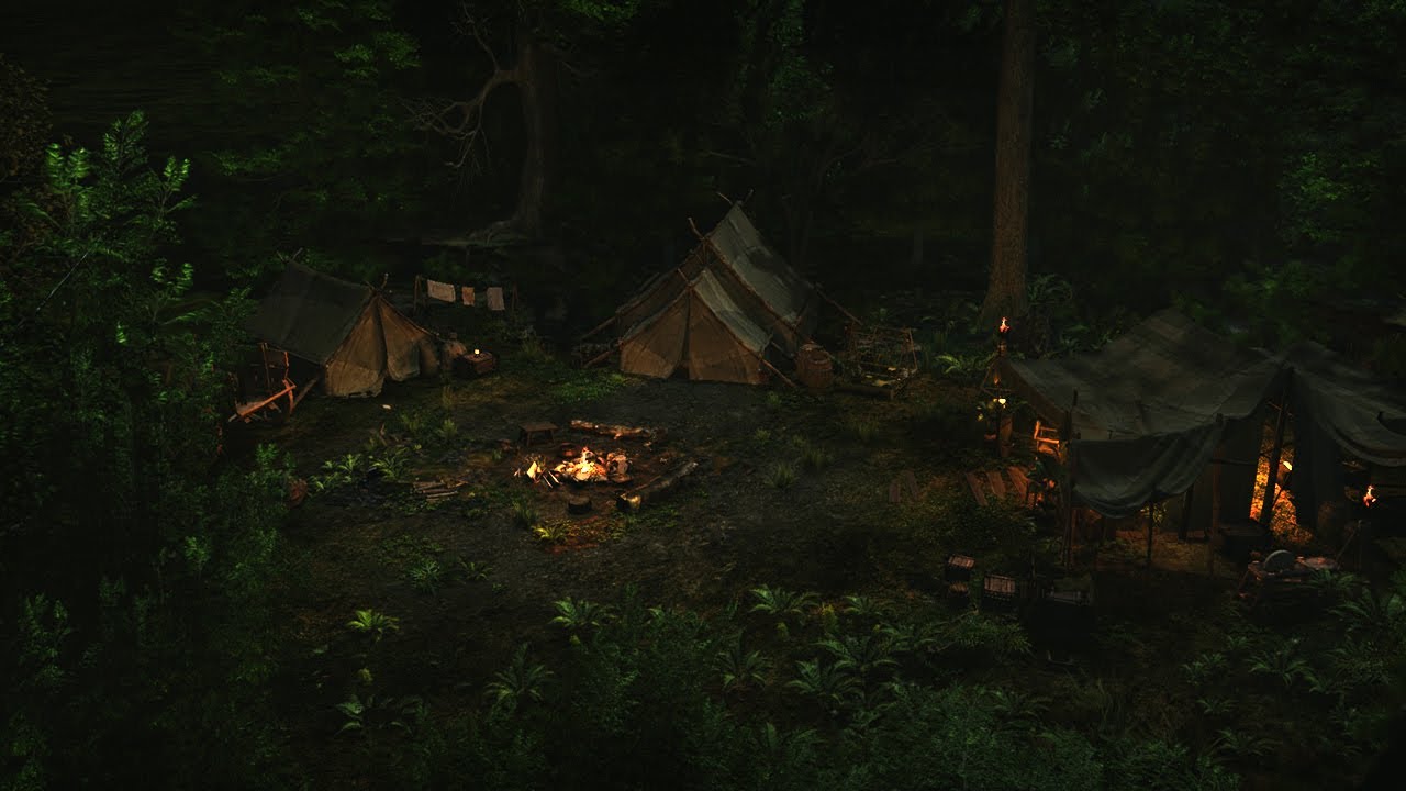 Encampment | Forest Sounds at Night