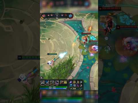 Caitlyn 1v2 Outplay in Arena! Lulu & Katarina Deleted #shorts