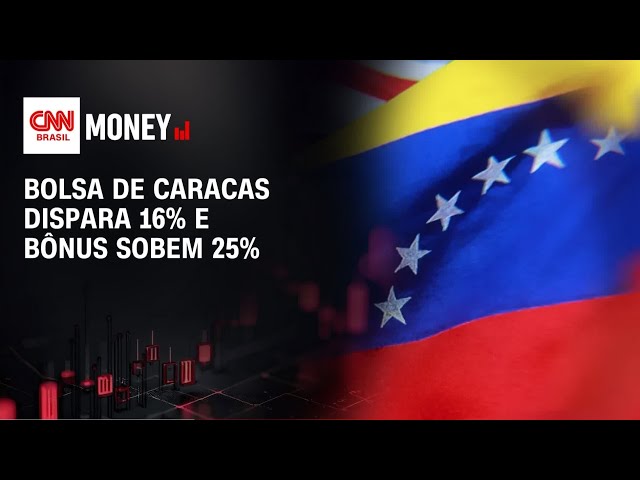 Bolsa de Caracas dispara 16% e bônus sobem 25% após ação militar | FECHAMENTO DE MERCADO