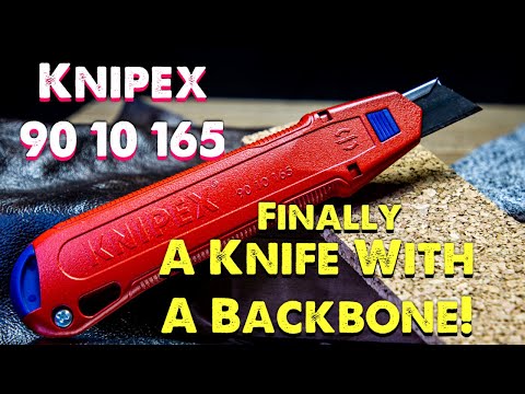 Mėlynas KNIPEX replės veržliaraktis 86 02 180 (raudona/mėlynas, ilgis 180m, reguliuojamas 15 kartų) video