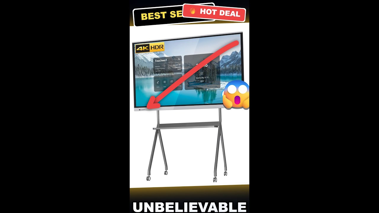 UNBELIEVABLE 65 Smart Board Touchscreen Monitor Review with Core i7, 8GB RAM & 512GB SSD - Worth it?