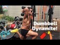 💥Dumbbell Dynamite Calorie-Crushing Combos | BJ Gaddour Men's Health MetaShred Workout Fat Loss