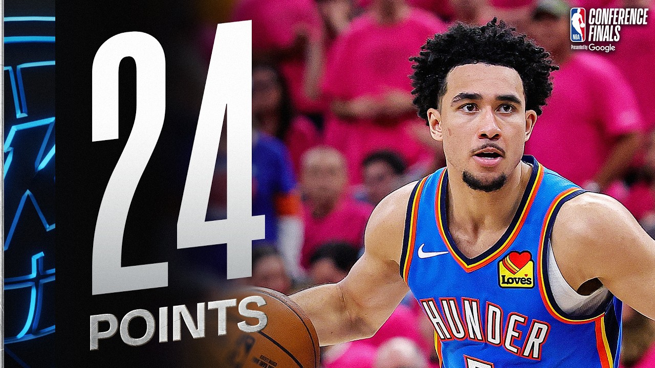 Jared McCain Joins ELITE Playoff Company With 24-PTS Off the Bench | May 22, 2026