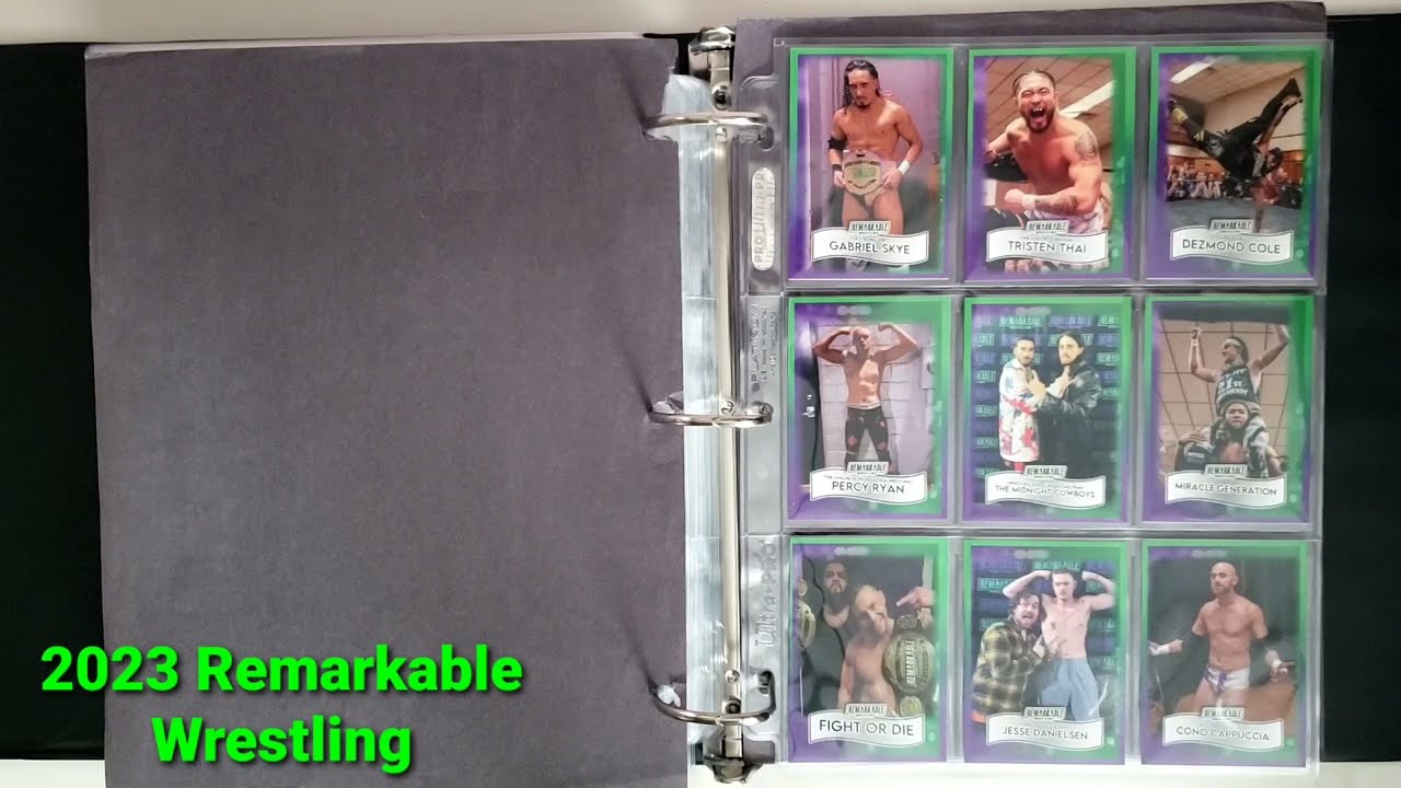 2023 Remarkable Wrestling First edition