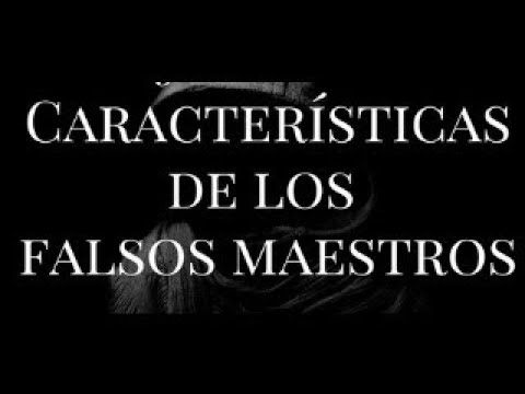 #3 Caracteristicas de los falsos profetas, apostoles, pastores y lideres cristianos.