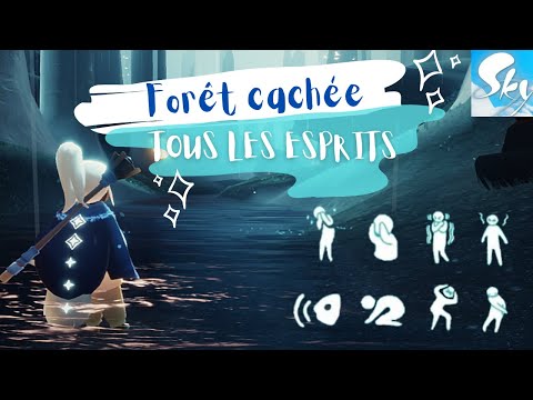 SKY - forêt cachée TOUS LES ESPRITS | TIPS AND TRICKS | Enfants de la lumière