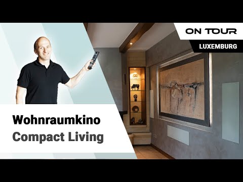 Heimkino komplett unsichtbar im Wohnzimmer - Heimkino Living Compact