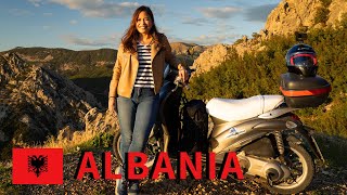 Riding motorbike in ALBANIA alone! Solo Motorbike Road Trip 🇦🇱 [Ep. 6]