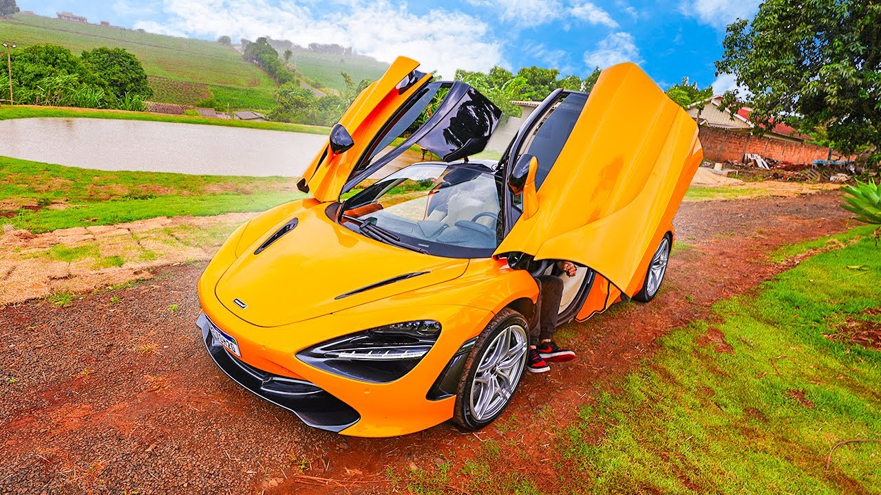 FUI VISITAR O SITIO DO MEU AMIGO DE MCLAREN 720S !