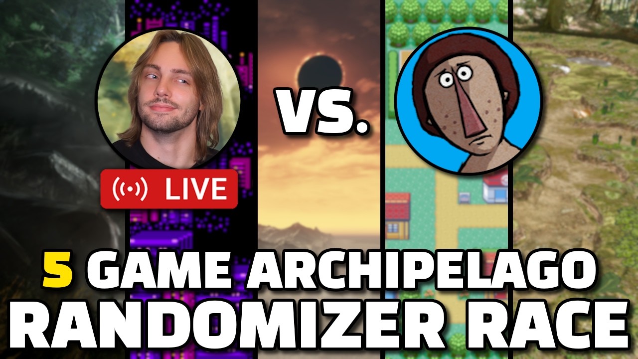 5 GAME ARCHIPELAGO RANDOMIZER RACE VS. STAR0CHRIS