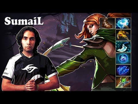 SumaiL - Windranger Midlane vs Dendi Mirana | Dota 2 7.31d Gameplay