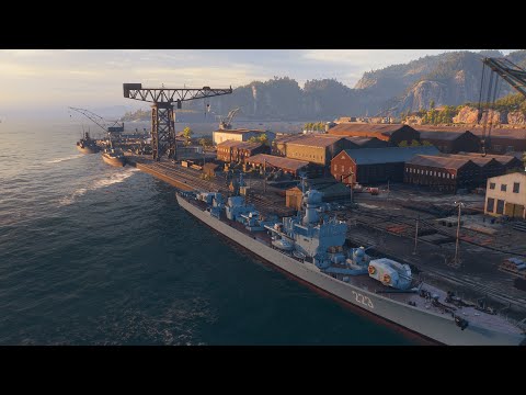 Lüshun Dockyard Soundtrack // World of Warships