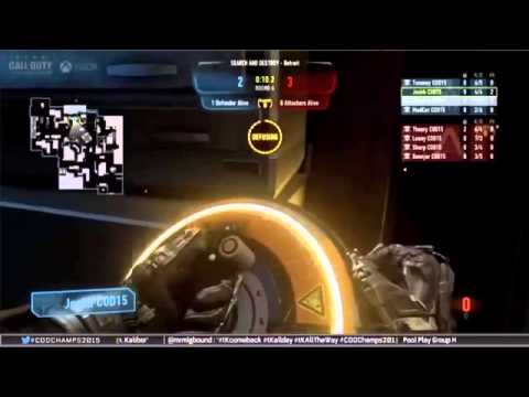 CoD Championships "Team Kaliber vs Epsilon!" Game 5 - (Call of duty AW)