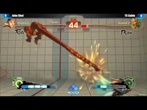 [EVO 2013 SSFIV AE] John Choi (Ryu) vs TS Sabin (Dhalsim)