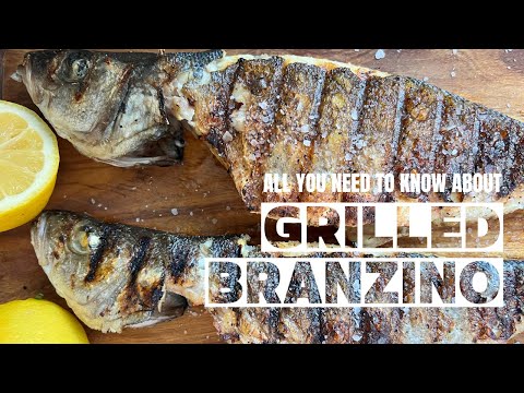 How to Grill Branzino | EASY | The Prince Eats