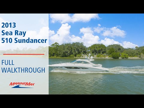 2013 Sea Ray Sundancer 510 Video