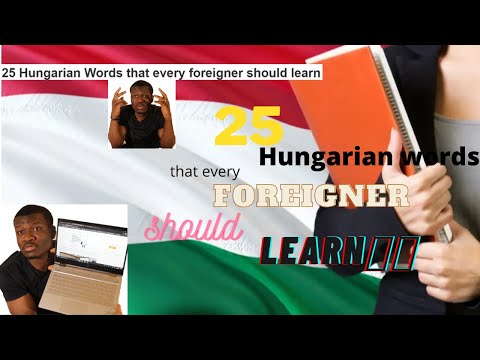 25 Hungarian Words that every foreigner should learn