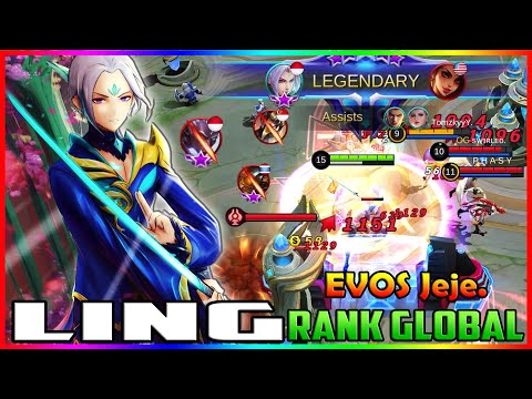 Fast skill movement! Insane Damage & Fast farming by 'EVOS' Jeje. | Mobile Legends