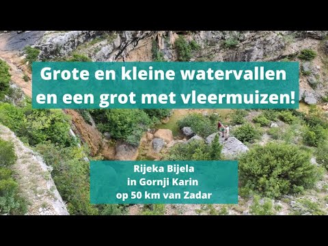 Rijeka Bijela in Gornji Karin, Kroatië