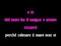 Io dal Mare - C. Baglioni - Testo - Lyrics