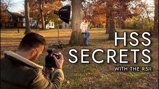 HSS Portrait Secrets with Canon R5 II: Soft Fall Light & Bokeh