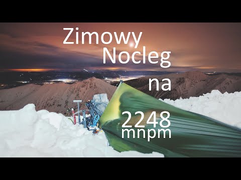 ZAWP 31 - Zimowy nocleg pod tarpem na 2248 mnpm