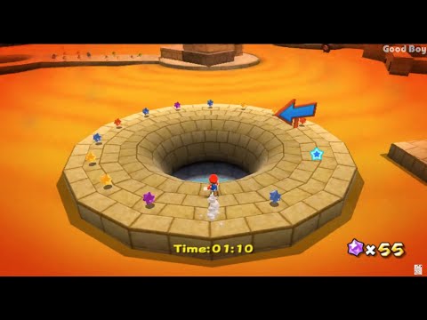 Sandblast Speed Run. Super Mario Galaxy. Pt.86 Longplay