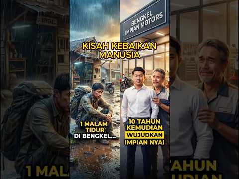 AKU TIDUR DI BENGKELNYA... 10 TAHUN KEMUDIAN AKU MEMBANGUNKANNYA