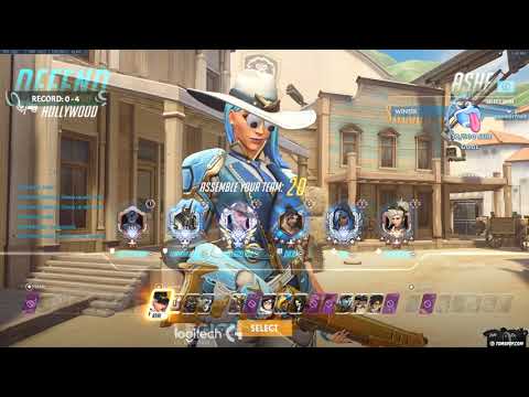 GALE ASHE MAIN VS SEASON 21!  [ OVERWATCH TOP 500 ]