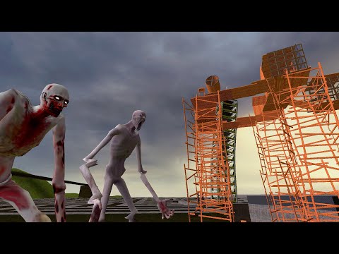 Scary SCP-096 vs Towers In Garry's Mod! part 18