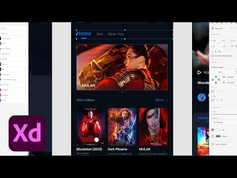 Create a Movie App in Adobe XD with Brandon Groce - 1 of 2 | Adobe Creative Cloud