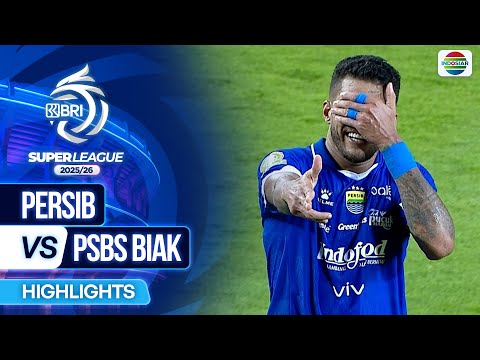 Persib Bandung VS PSBS Biak - Highlights | BRI Super League 2025/26