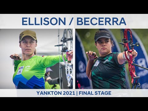 Toja Ellison v Andrea Becerra – compound women quarterfinal | Yankton 2021 World Cup Final