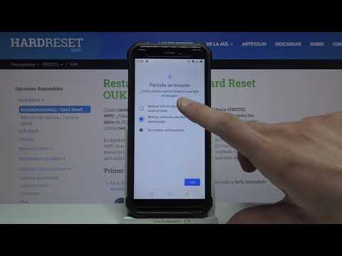 Cómo desbloquear un OUKITEL WP5 con contraseña - poner pin, patrón o contraseña
