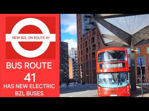 Bus Route 41 Has New Electric BZL Buses.