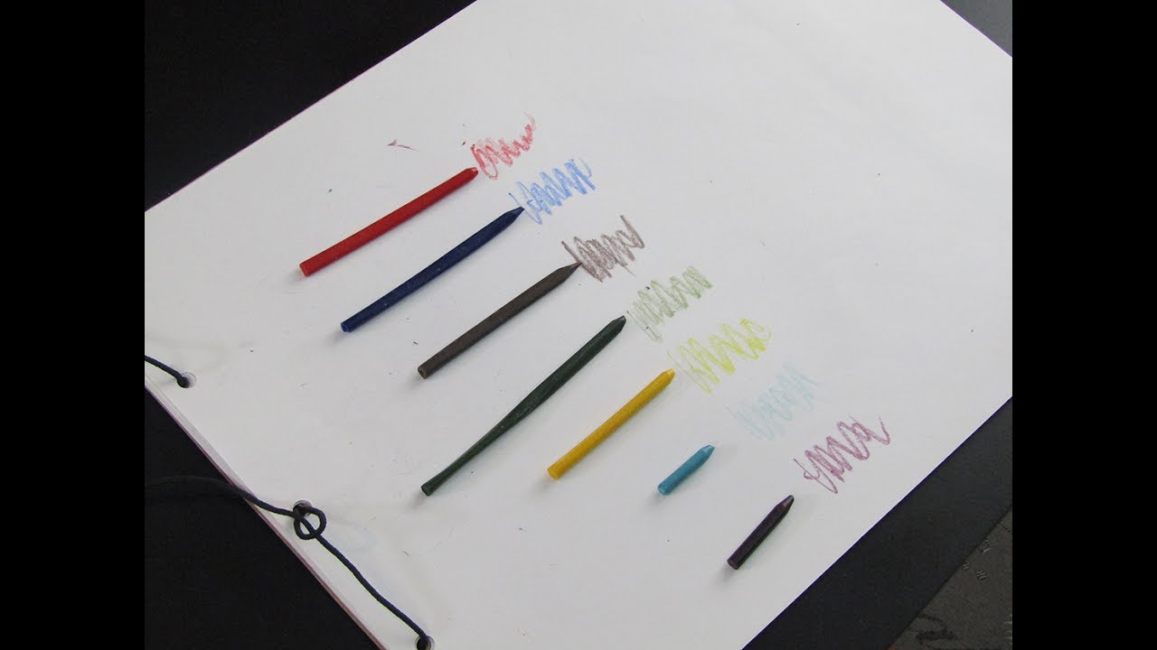 Como hacer Lápices de cera