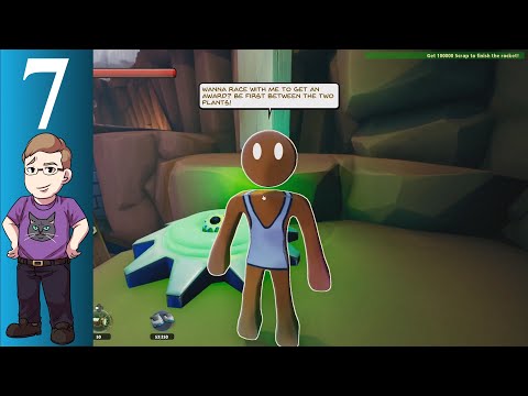 Let's Play Supraland: Crash (Blind) Part 7 - 100,000 Scrap and the Return of Racing Rod