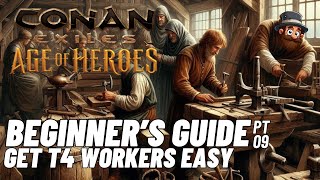 Download lagu PT. 09: Get T4 Workers Easy - Beginner's Guide Conan Exiles Age of Heroes 2025 2024 mp3