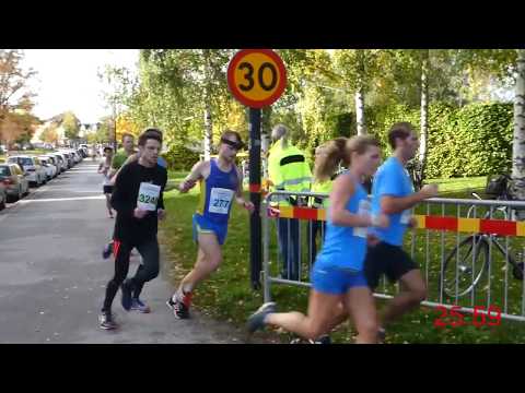 Å-stadsloppet 2017 - Efter 2 km, Skebäcksbron, Mål och Pris
