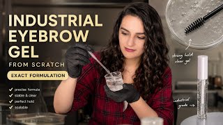 Formulation and Chemistry behind an Eyebrow Gel product #cosmeticFormulation