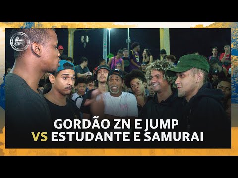 ESTUDANTE E SAMURAI X GORDÃO ZN E JUMP - BATALHA DO COLISEU - EDIÇÃO 140