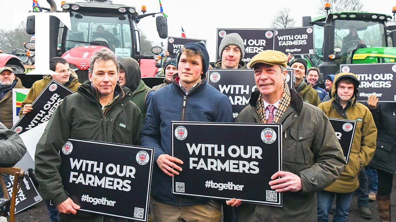 LIVE: Farmers protest in Westminster over inheritance tax bill