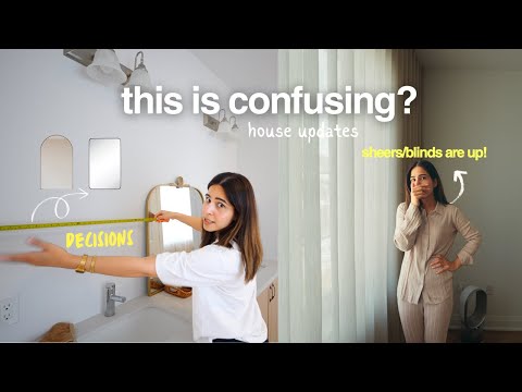 Finally we have the Blinds/Curtains but too many decisions in the house? Life in canada