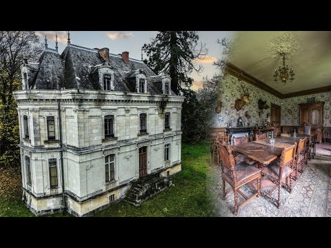 , title : 'Found Human Skull! - Elegant Abandoned French Mansion of the Boudin Family'