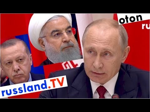 Putin zu Erdogan und Rohani auf deutsch [Video]