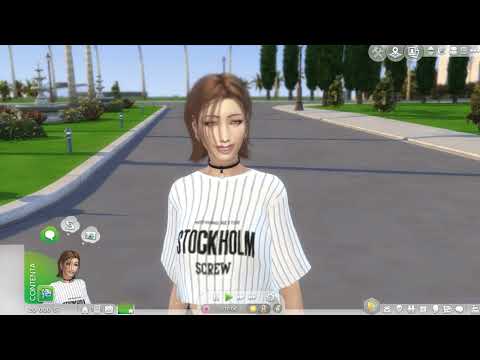 the sims 4 custom content download girl Valentina Tapia by Bonita100 Game Video Preview